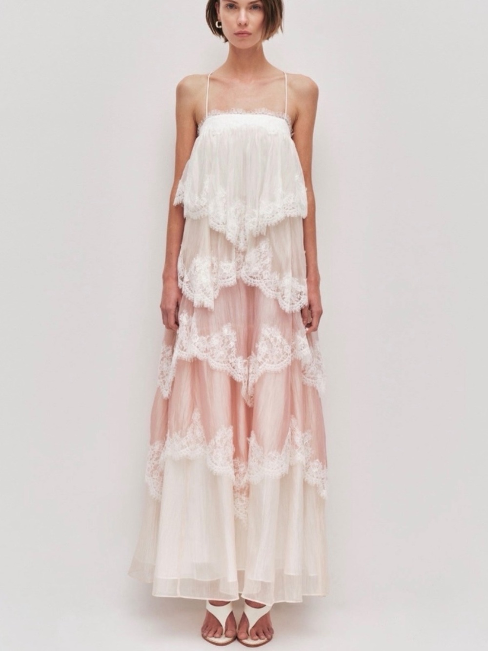 Aje Ophelia Lace Dress - Picture 1 of 8